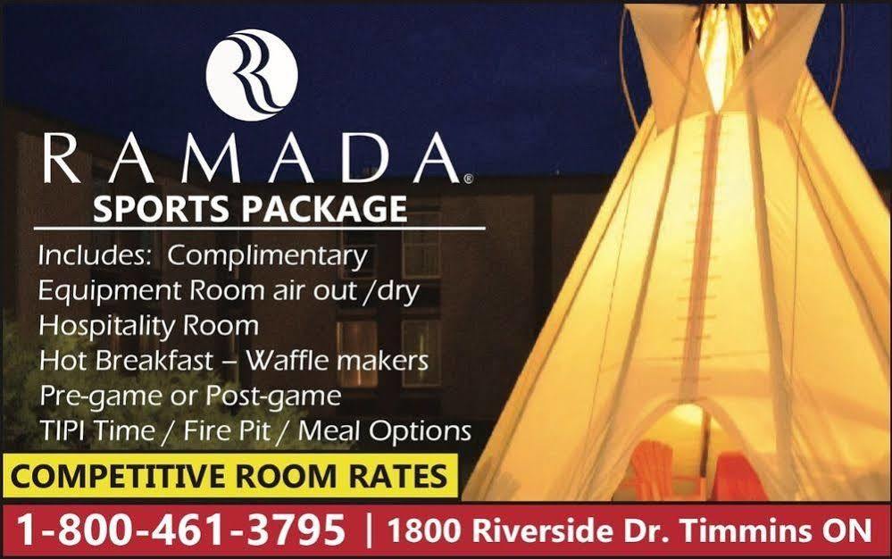 Ramada By Wyndham Timmins Hotell Exteriör bild